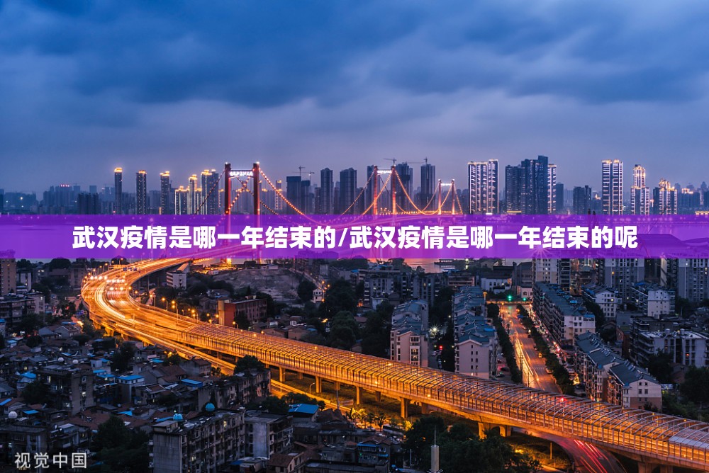 武汉疫情是哪一年结束的/武汉疫情是哪一年结束的呢