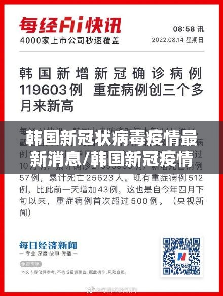 韩国新冠状病毒疫情最新消息/韩国新冠疫情最新报道