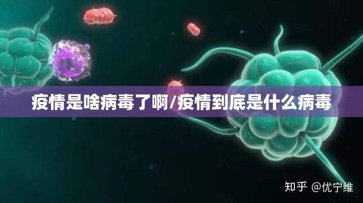 疫情是啥病毒了啊/疫情到底是什么病毒