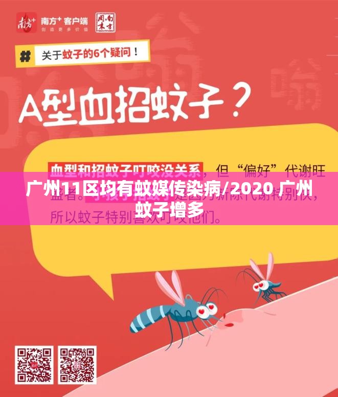 广州11区均有蚊媒传染病/2020 广州蚊子增多