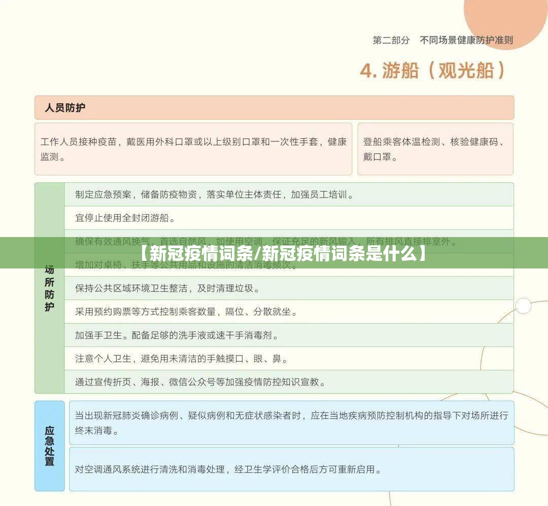 【新冠疫情词条/新冠疫情词条是什么】