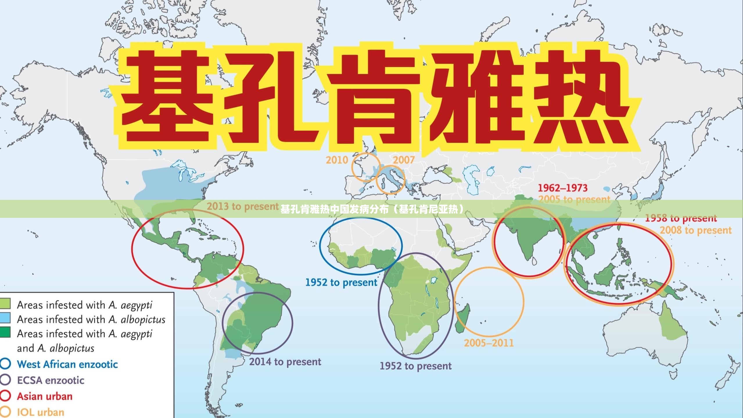 基孔肯雅热中国发病分布（基孔肯尼亚热）