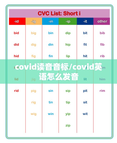 covid读音音标/covid英语怎么发音