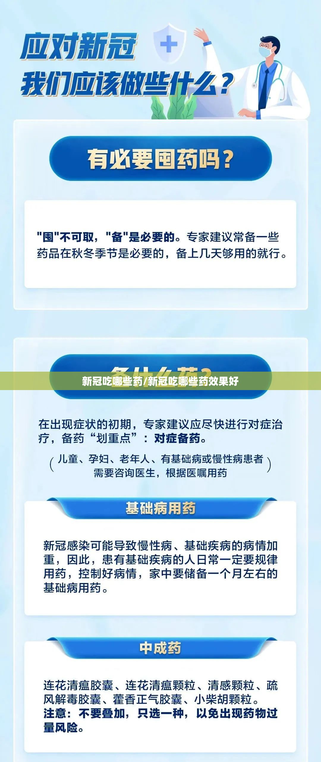 新冠吃哪些药/新冠吃哪些药效果好 新冠吃哪些药/新冠吃哪些药效果好