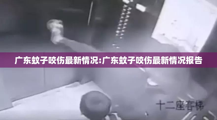 广东蚊子咬伤最新情况:广东蚊子咬伤最新情况报告