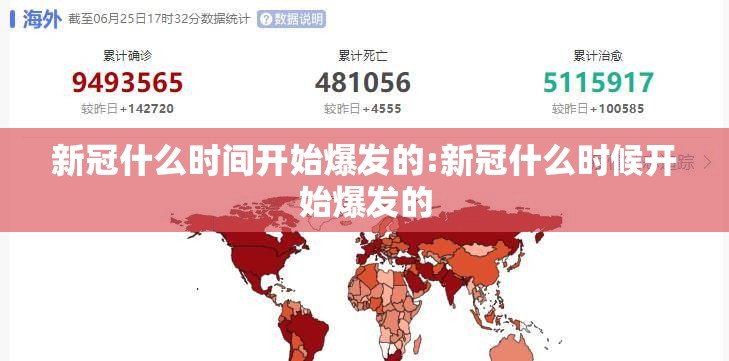 新冠什么时间开始爆发的:新冠什么时候开始爆发的