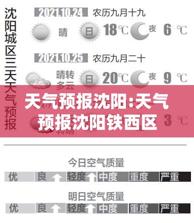 天气预报沈阳:天气预报沈阳铁西区