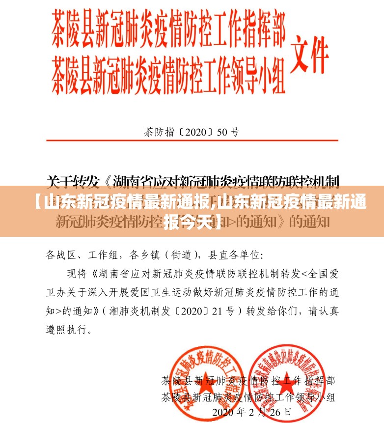 【山东新冠疫情最新通报,山东新冠疫情最新通报今天】