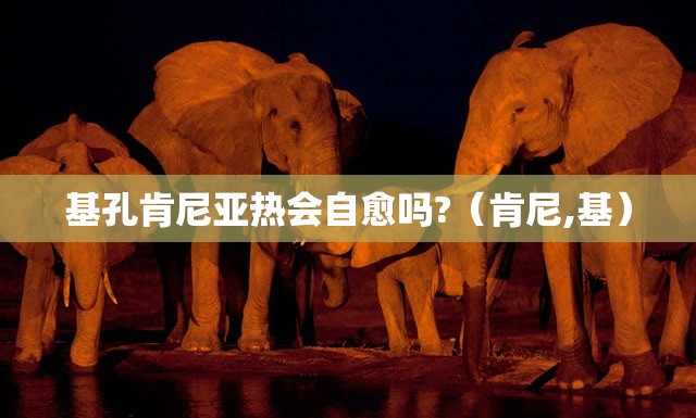 基孔肯尼亚热会自愈吗?（肯尼,基）