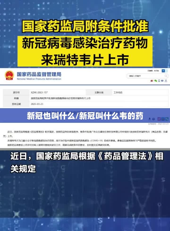 新冠也叫什么/新冠叫什么韦的药