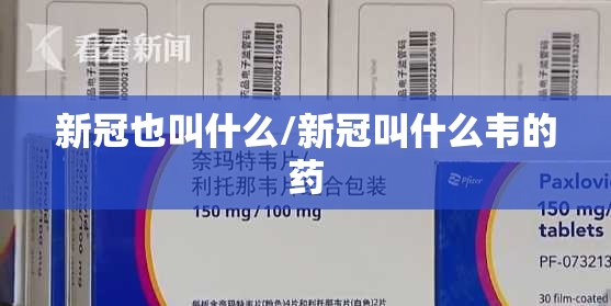 新冠也叫什么/新冠叫什么韦的药