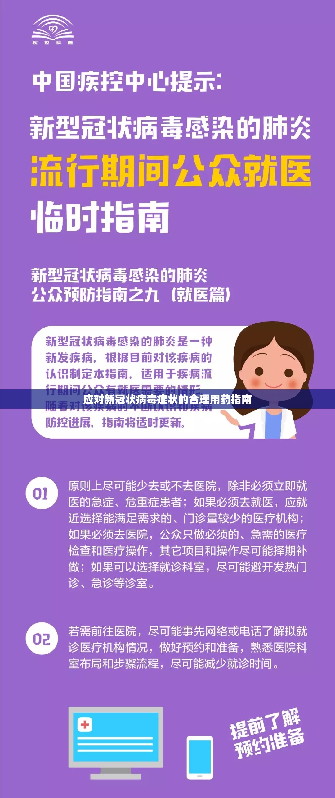 应对新冠状病毒症状的合理用药指南