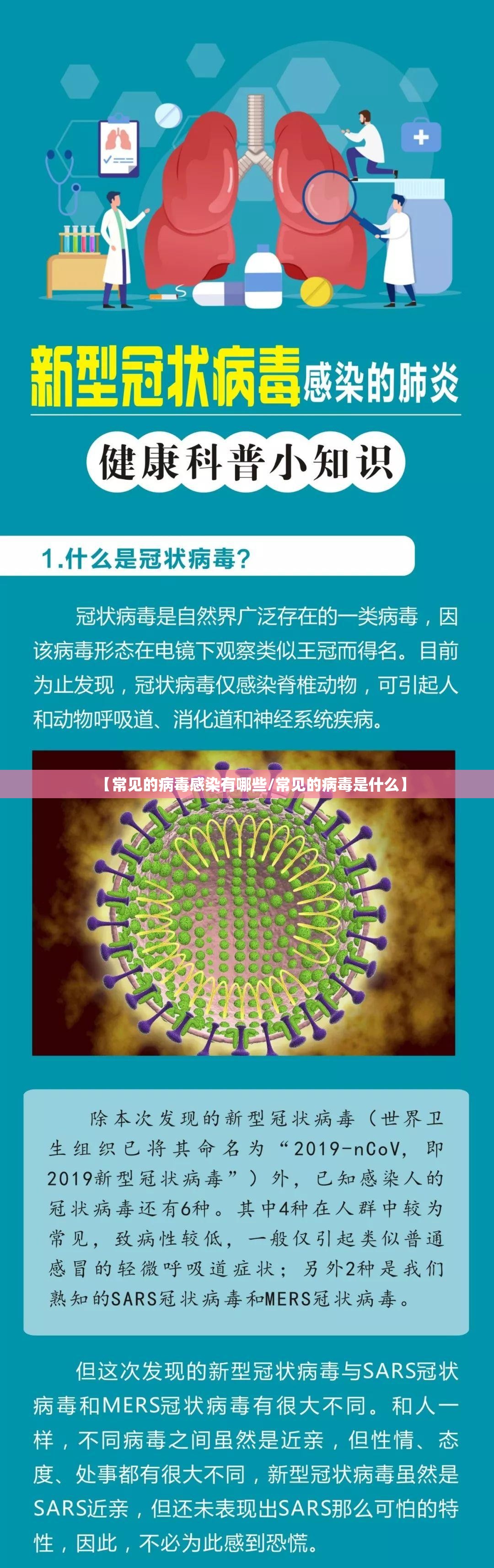 【常见的病毒感染有哪些/常见的病毒是什么】