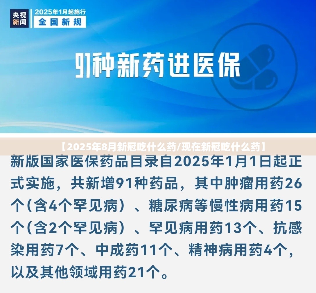 【2025年8月新冠吃什么药/现在新冠吃什么药】