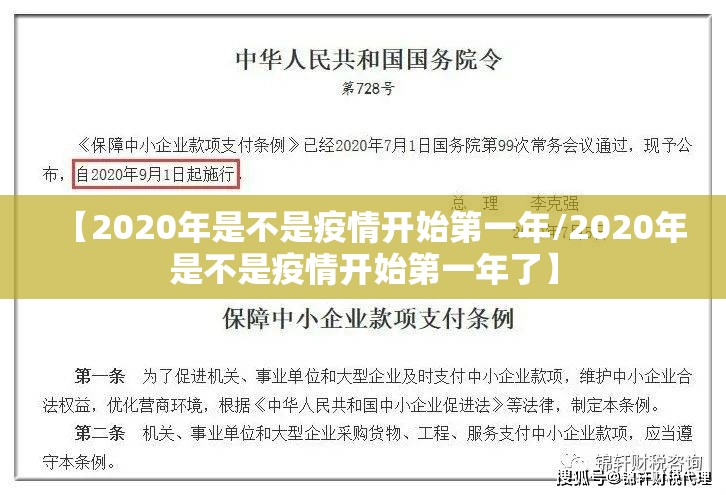 【2020年是不是疫情开始第一年/2020年是不是疫情开始第一年了】