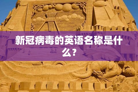 新冠病毒的英语名称是什么？