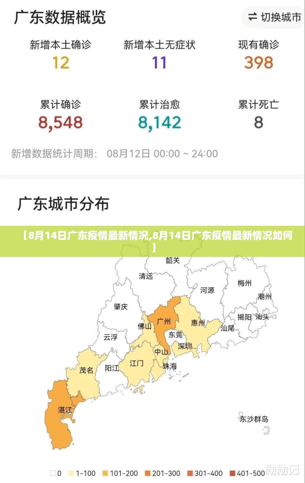【8月14日广东疫情最新情况,8月14日广东疫情最新情况如何】