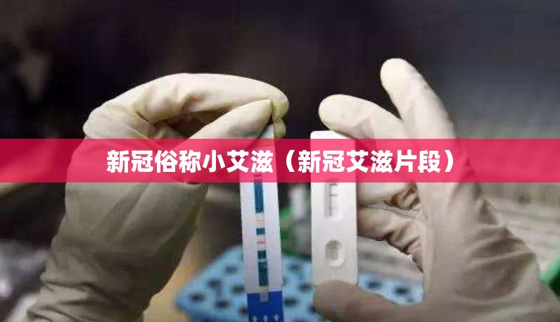 新冠俗称小艾滋（新冠艾滋片段）