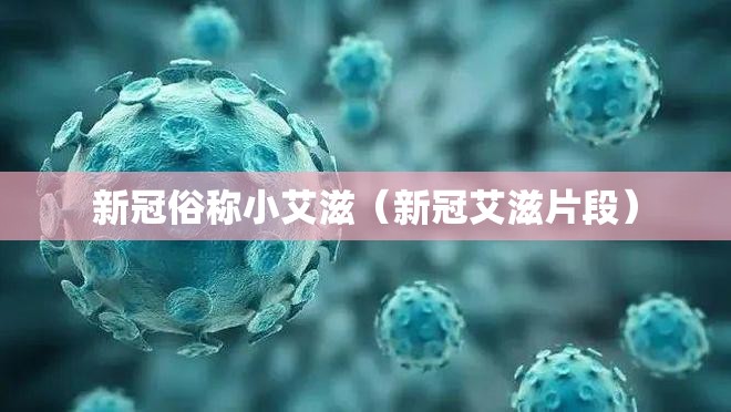 新冠俗称小艾滋（新冠艾滋片段）