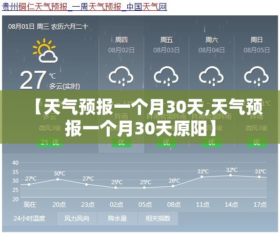 【天气预报一个月30天,天气预报一个月30天原阳】