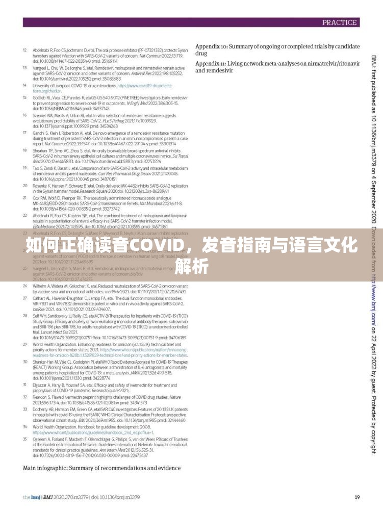 如何正确读音COVID，发音指南与语言文化解析