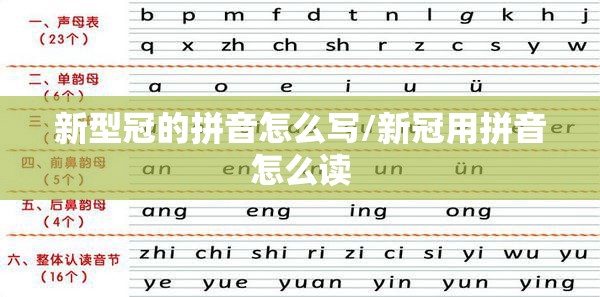 新型冠的拼音怎么写/新冠用拼音怎么读