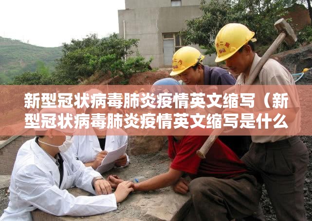 新型冠状病毒肺炎疫情英文缩写（新型冠状病毒肺炎疫情英文缩写是什么）