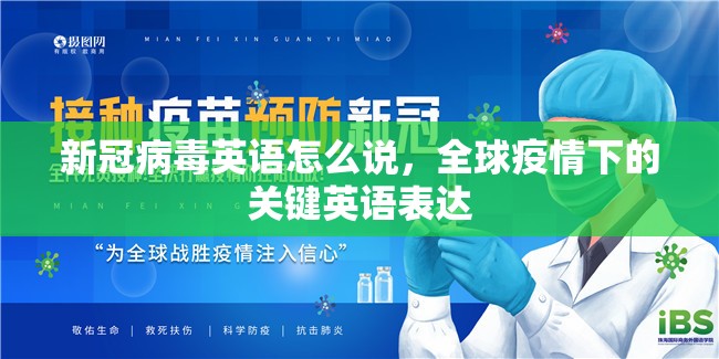 新冠病毒英语怎么说，全球疫情下的关键英语表达