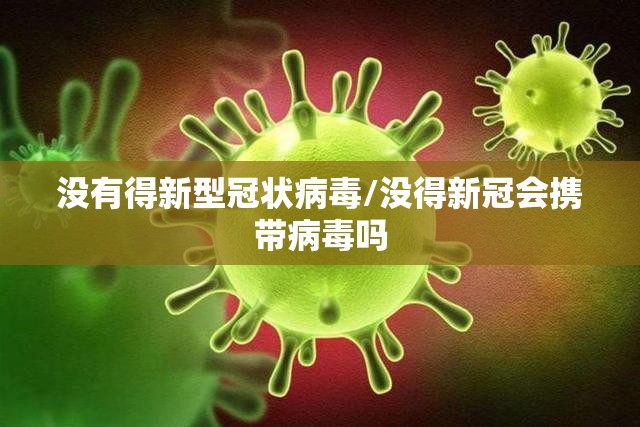 没有得新型冠状病毒/没得新冠会携带病毒吗