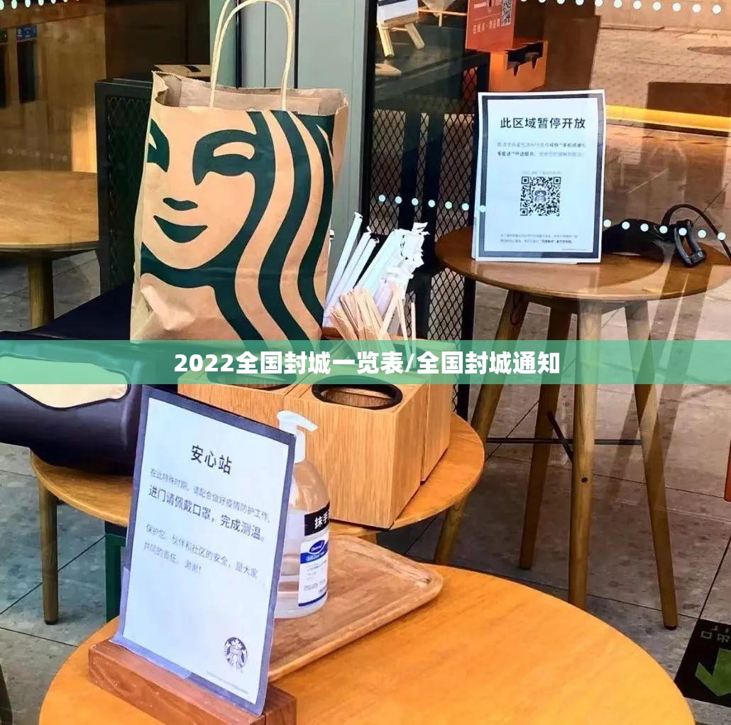 2022全国封城一览表/全国封城通知