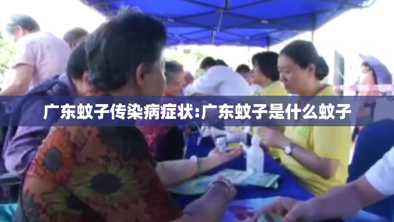 广东蚊子传染病症状:广东蚊子是什么蚊子