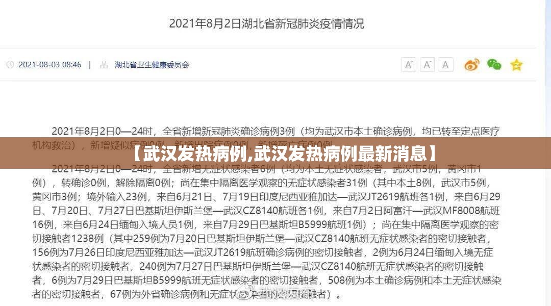 【武汉发热病例,武汉发热病例最新消息】