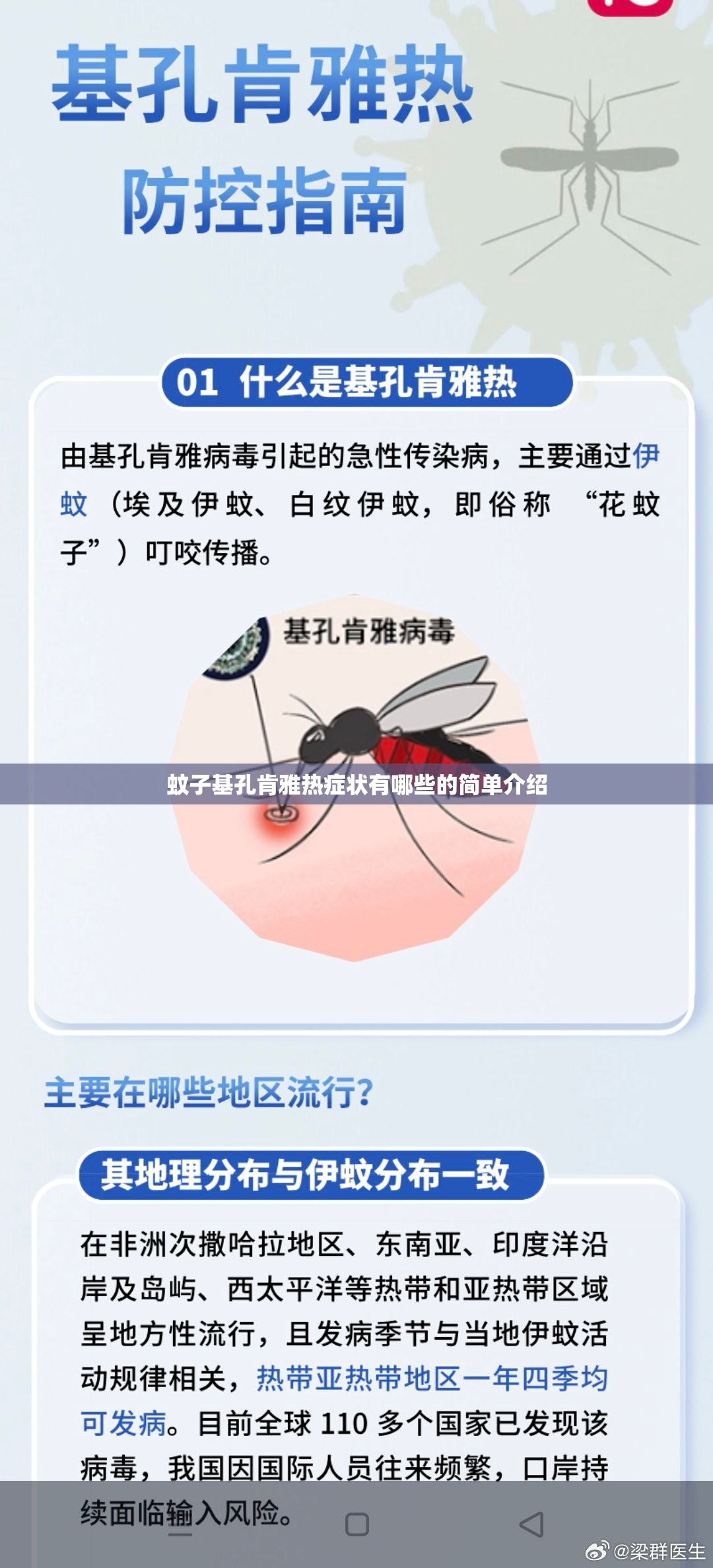蚊子基孔肯雅热症状有哪些的简单介绍