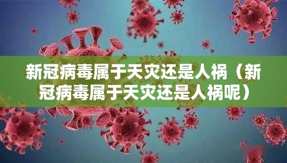 新冠病毒属于天灾还是人祸（新冠病毒属于天灾还是人祸呢）