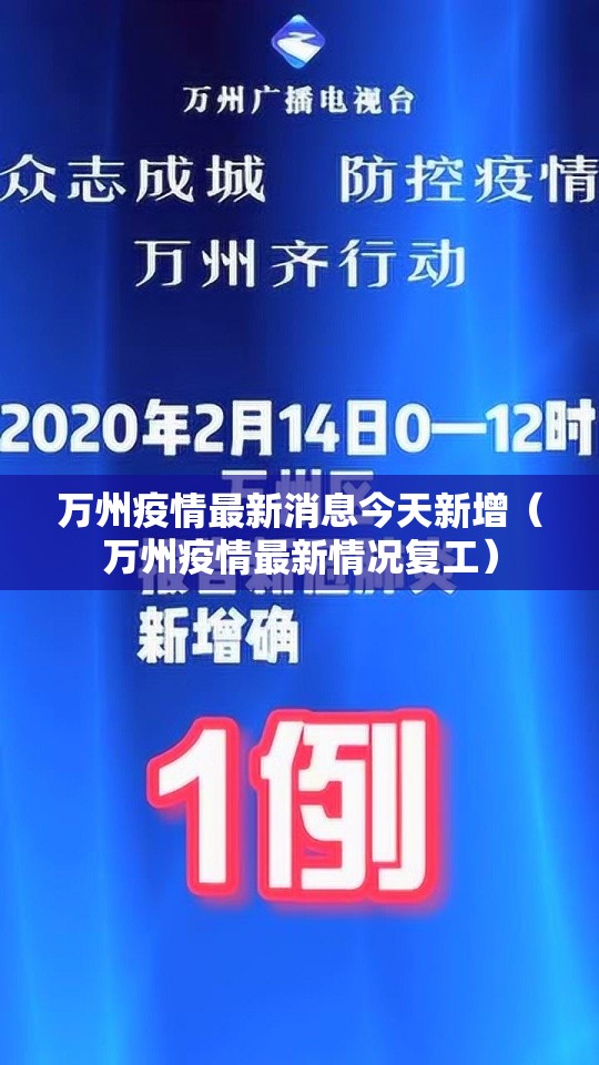 万州疫情最新消息今天新增（万州疫情最新情况复工）