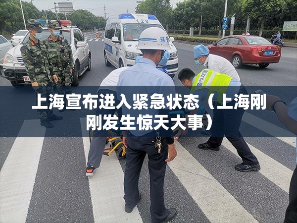 上海宣布进入紧急状态（上海刚刚发生惊天大事）