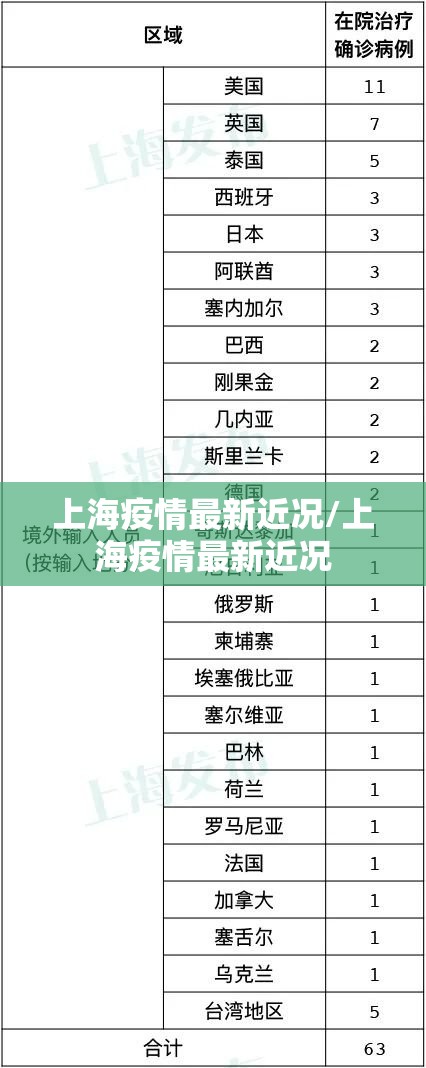 上海疫情最新近况/上海疫情最新近况