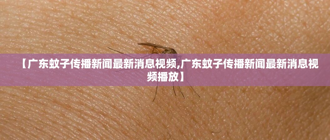 【广东蚊子传播新闻最新消息视频,广东蚊子传播新闻最新消息视频播放】