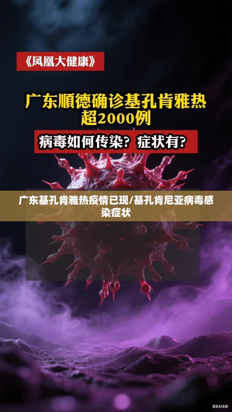 广东基孔肯雅热疫情已现/基孔肯尼亚病毒感染症状