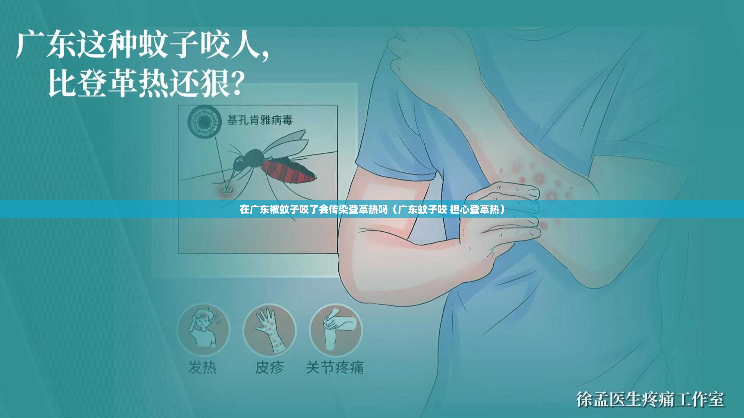 在广东被蚊子咬了会传染登革热吗（广东蚊子咬 担心登革热）