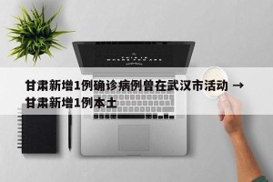 甘肃新增1例确诊病例曾在武汉市活动 → 甘肃新增1例本土
