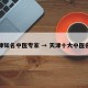 天津知名中医专家 → 天津十大中医名家