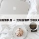 沈阳疫情制度 → 沈阳疫情防控相关文件