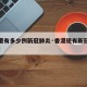 【香港有多少例新冠肺炎·香港现有新冠患者人数】
