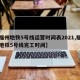 【福州地铁5号线运营时间表2021,福州市地铁5号线完工时间】