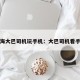 上海大巴司机玩手机：大巴司机看手机