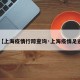 【上海疫情行踪查询·上海疫情足迹】