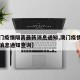 【澳门疫情隔离最新消息通知,澳门疫情隔离最新消息通知查询】