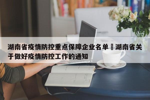 湖南省疫情防控重点保障企业名单›湖南省关于做好疫情防控工作的通知