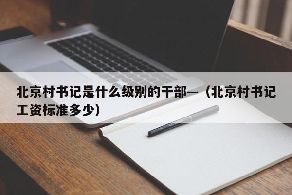 北京村书记是什么级别的干部—(北京村书记工资标准多少)